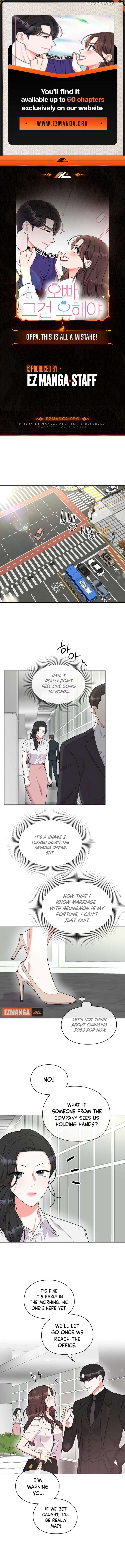 Oppa, That Must Be A Mistake! Chapter 42 - page 1