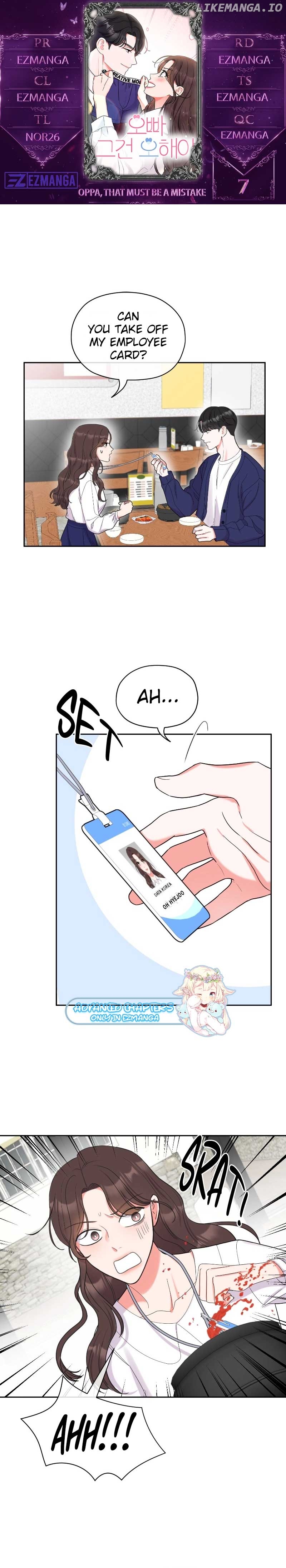 Oppa, That Must Be A Mistake! Chapter 7 - page 1