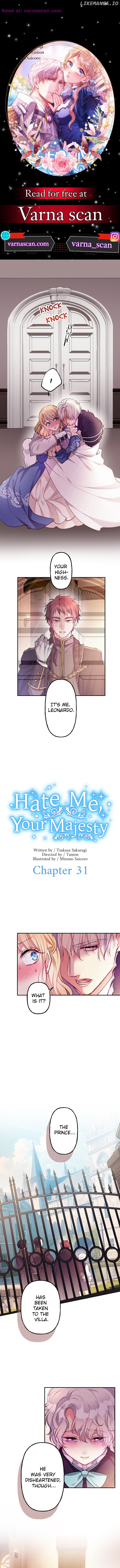 Hate Me, Your Majesty Chapter 31 - page 1