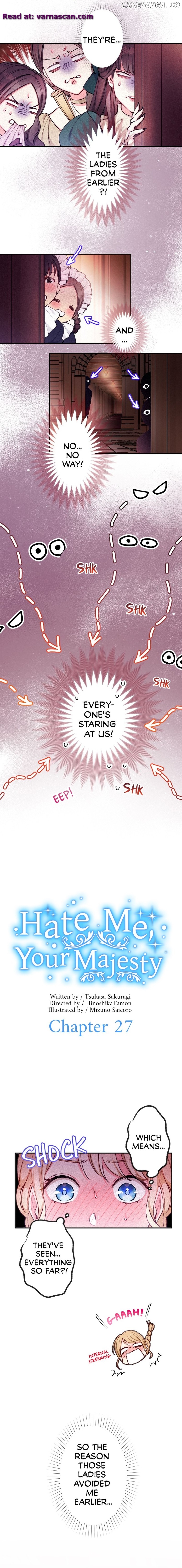 Hate Me, Your Majesty Chapter 27 - page 2