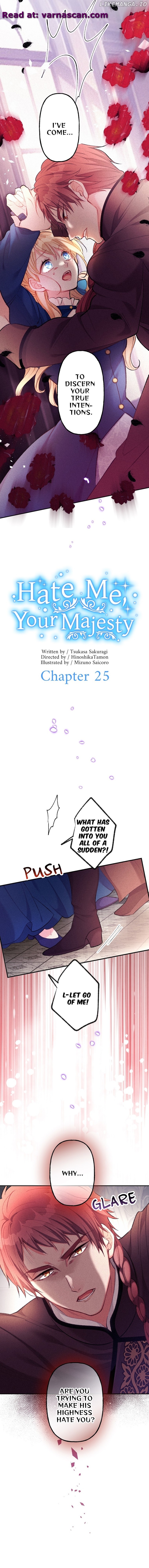 Hate Me, Your Majesty Chapter 25 - page 1