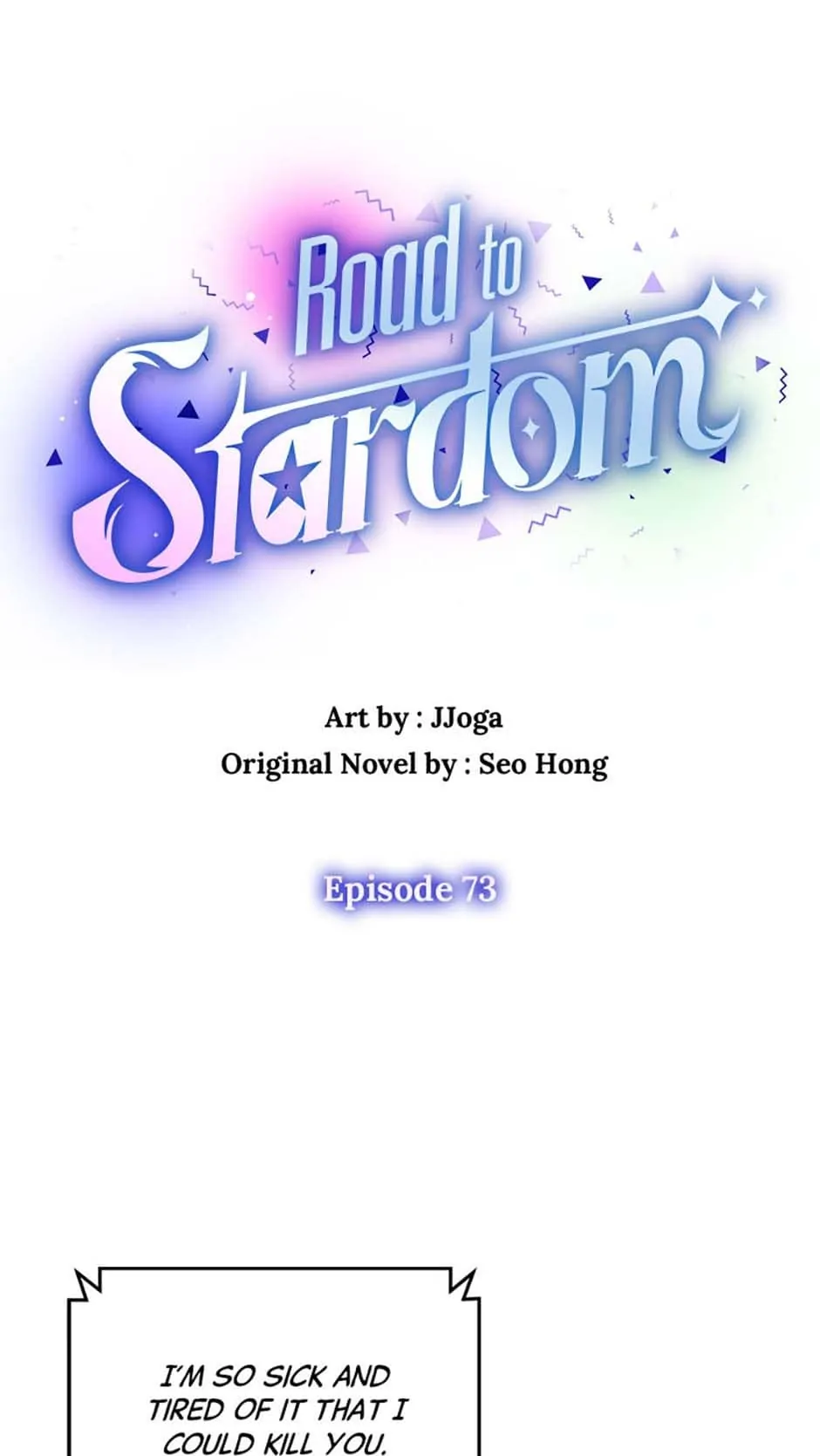 The Definition of A Top Star Chapter 73 - page 1