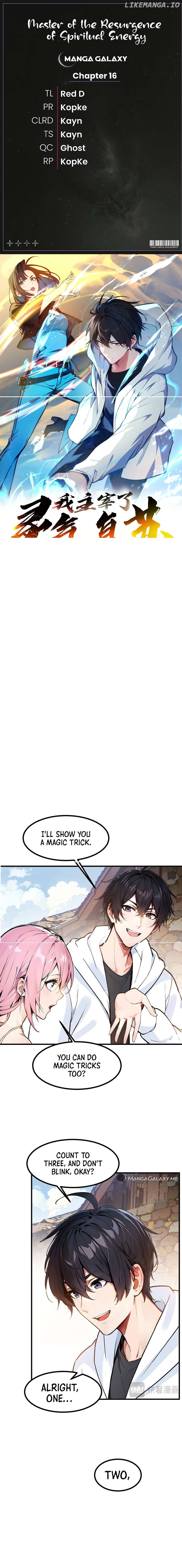 Master Of The Resurgence Of Spiritual Energy Chapter 16 - page 1