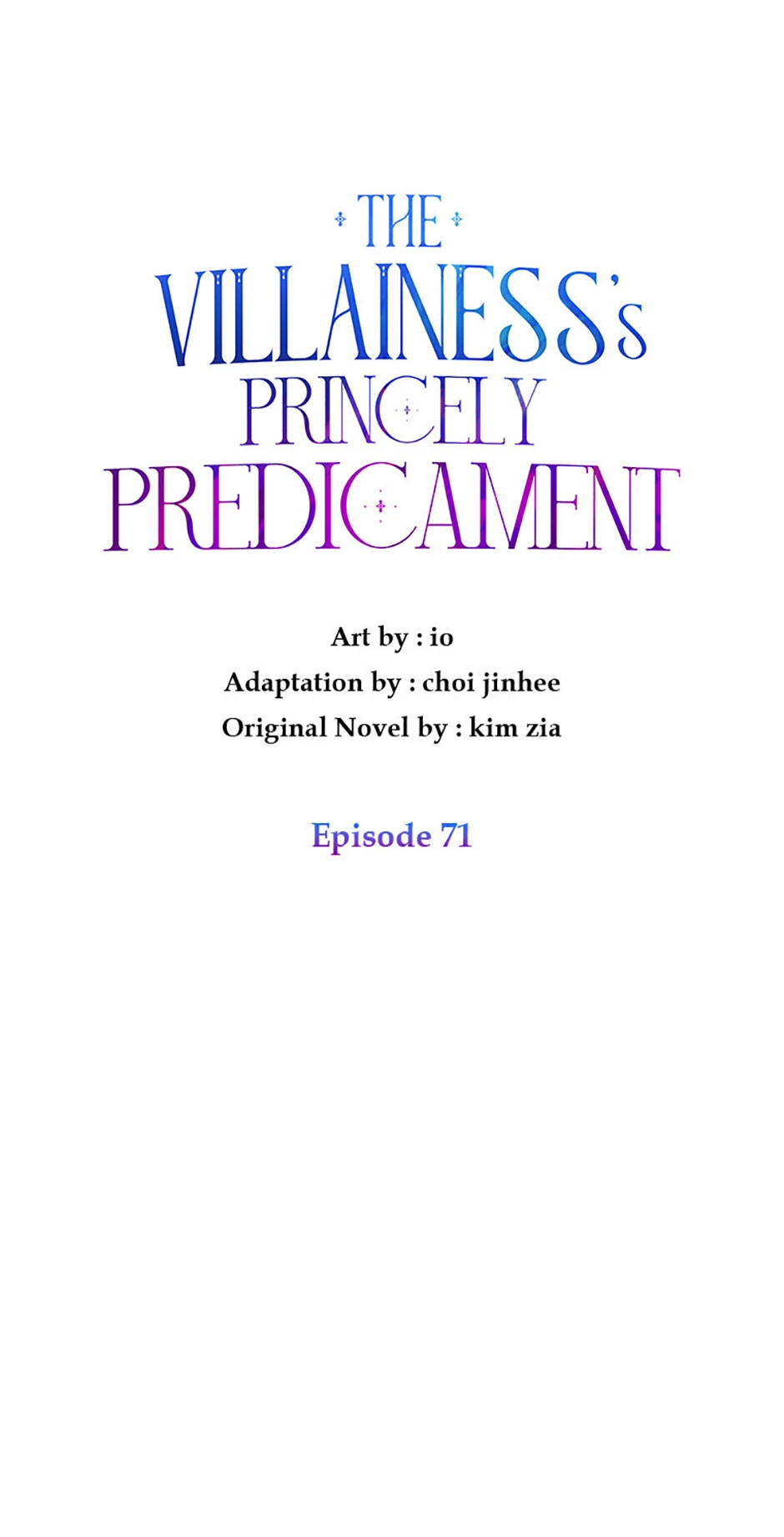 I’m A Villainess, But I Picked Up the Male Lead Chapter 71 - page 54