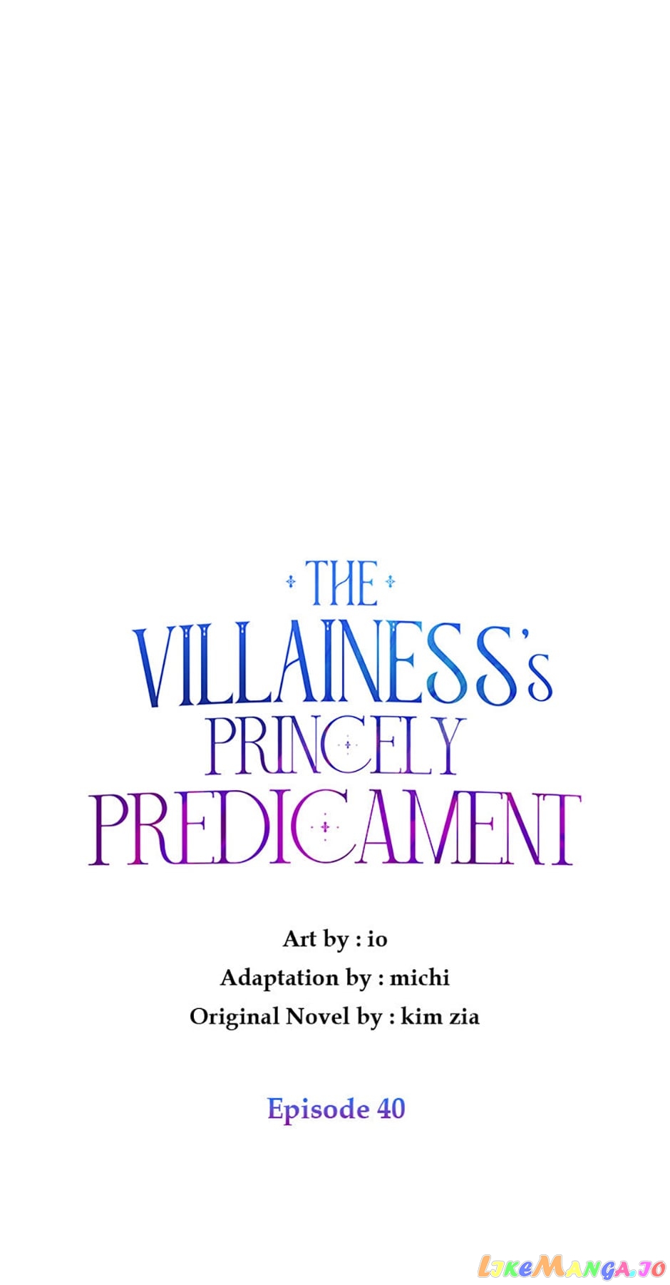 I’m A Villainess, But I Picked Up the Male Lead Chapter 40 - page 1
