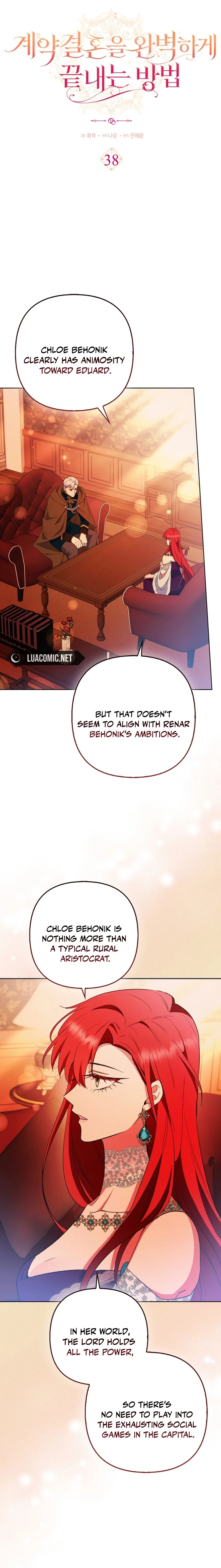 How to Perfectly End a Contract Marriage Chapter 38 - page 3