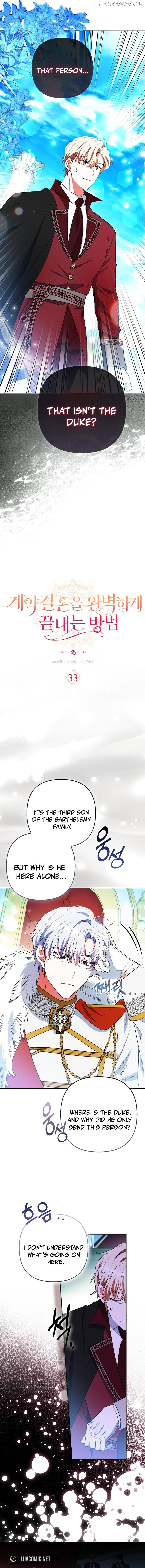 How to Perfectly End a Contract Marriage Chapter 33 - page 4