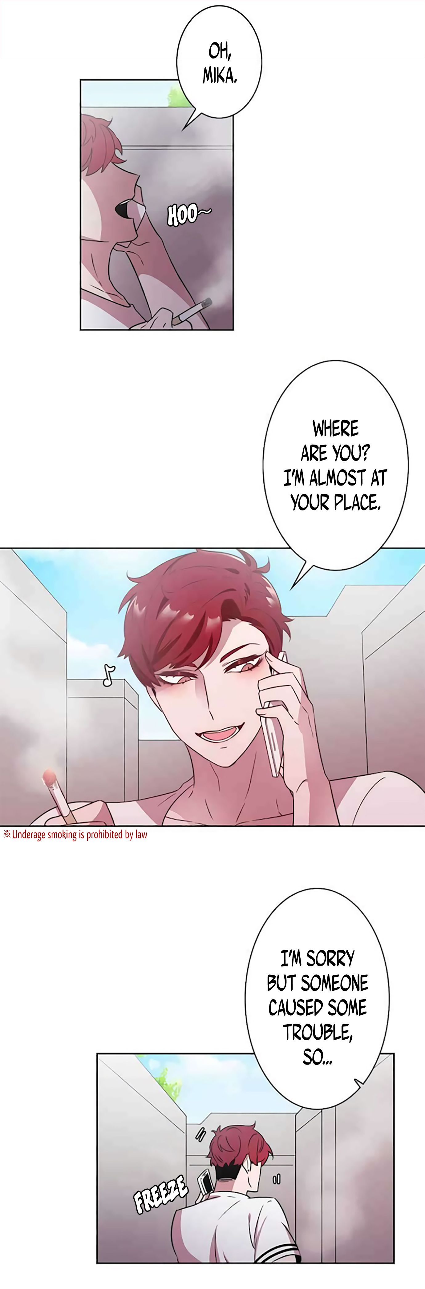 Man Drowning in a Veil Chapter 32 - page 34