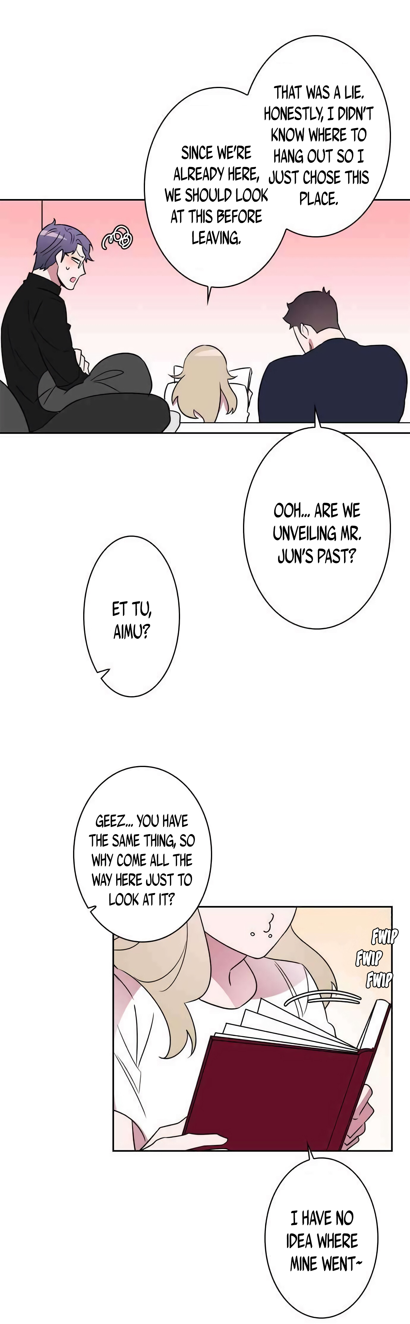 Man Drowning in a Veil Chapter 24 - page 18