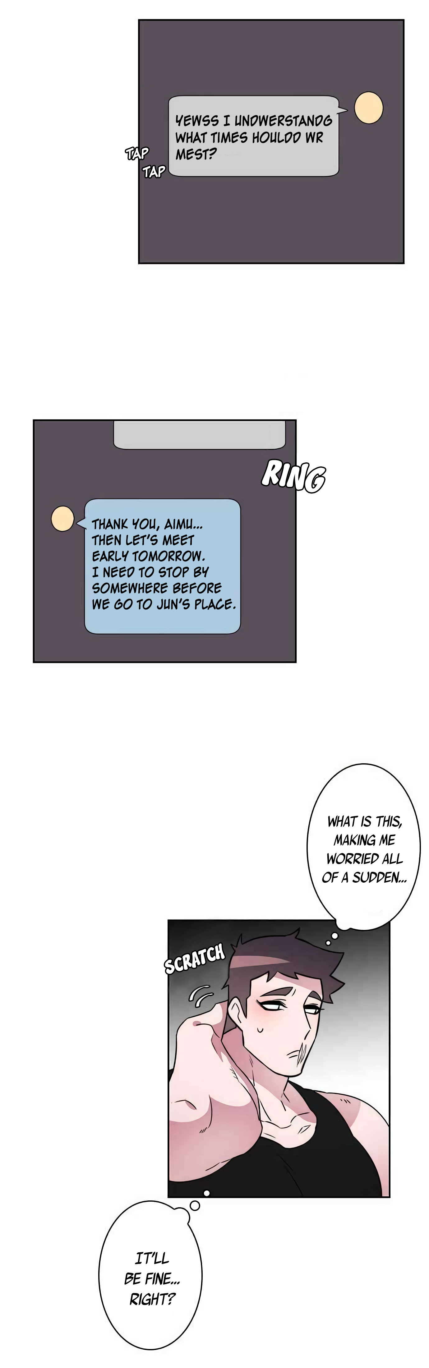 Man Drowning in a Veil Chapter 23 - page 12