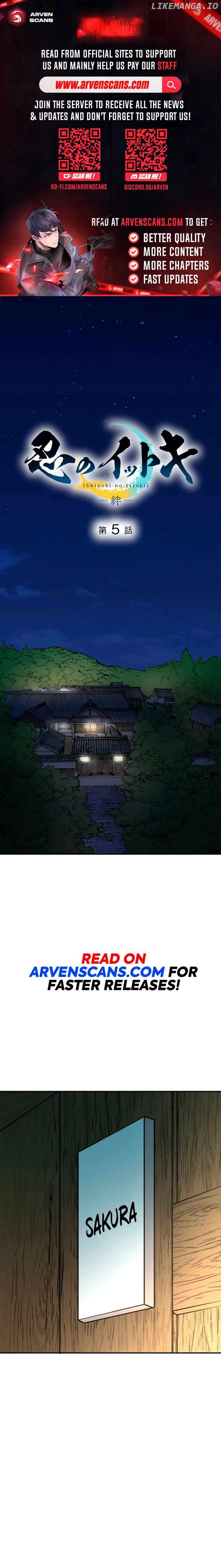 Ittoki the Ninja Chapter 5 - page 1