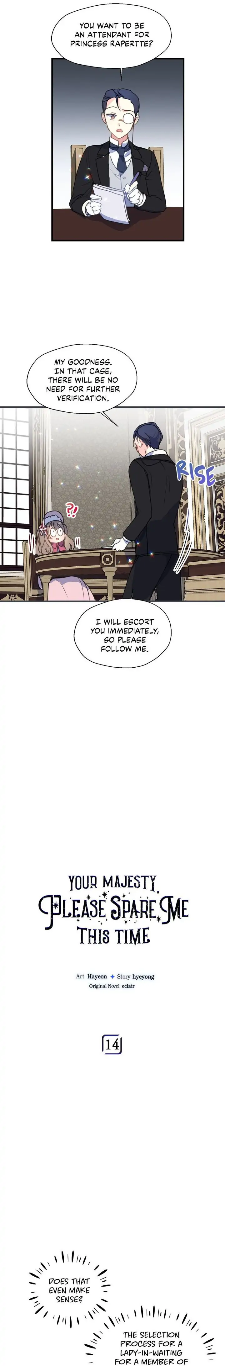 Your Majesty, Please Don’t Kill Me Again Chapter 14 - page 5