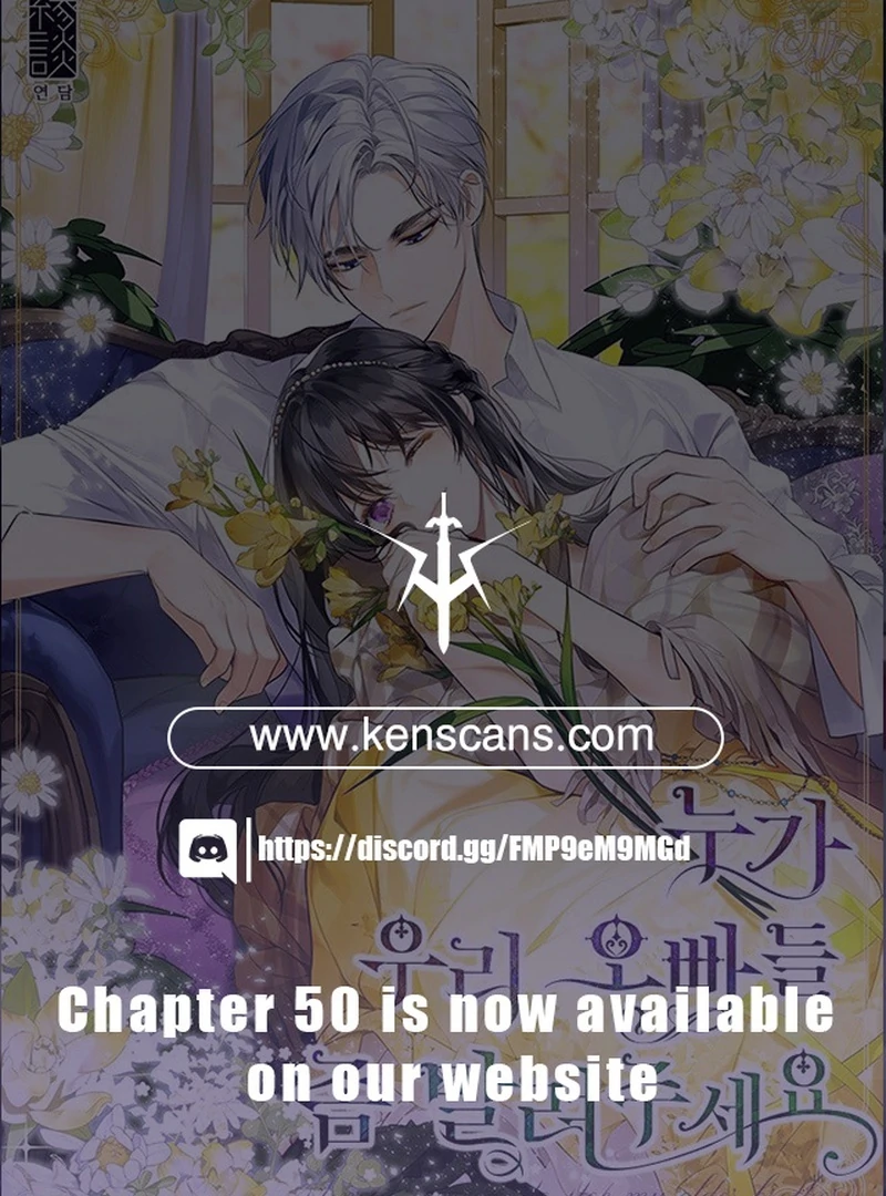 I Need Someone to Stop My Older Brothers Chapter 30 - page 1
