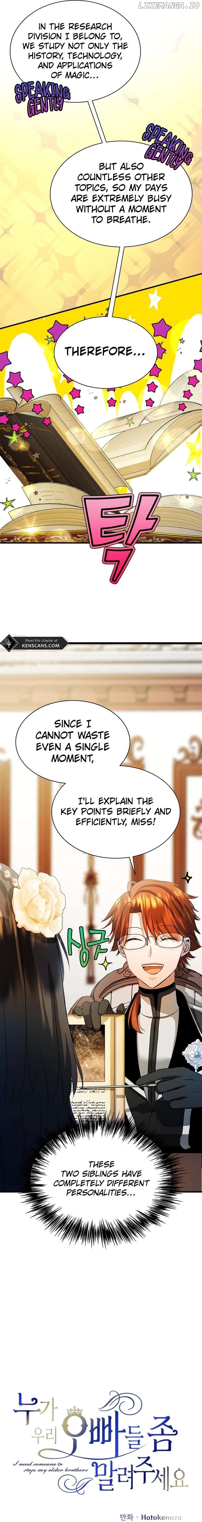 I Need Someone to Stop My Older Brothers Chapter 29 - page 3