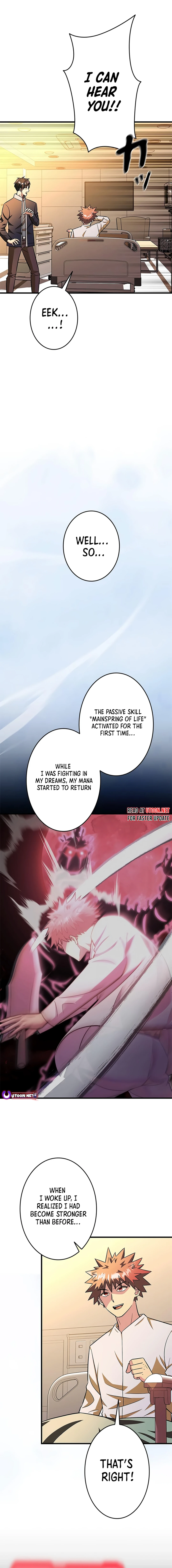 Even with a Mana stat of 0.06, I'll become the strongest with just my skill Chapter 28 - page 13