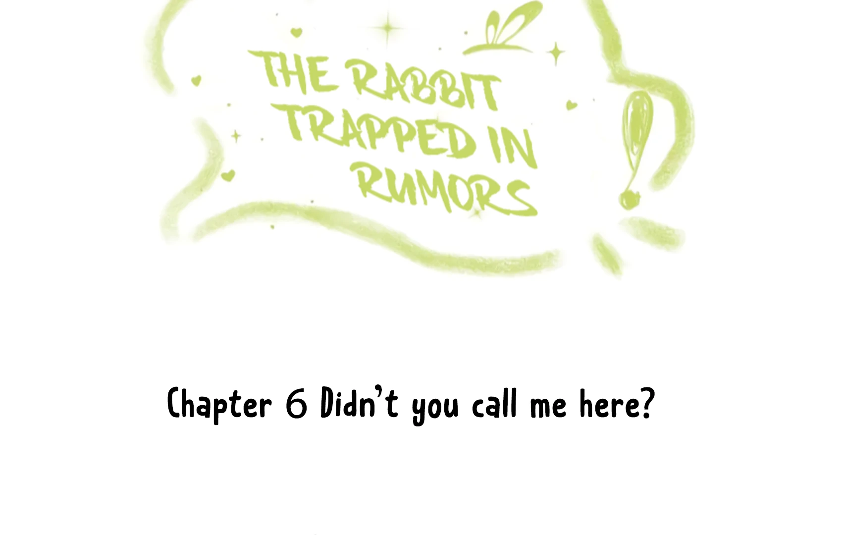 The Rabbit Trapped In Rumors Chapter 6 - page 5