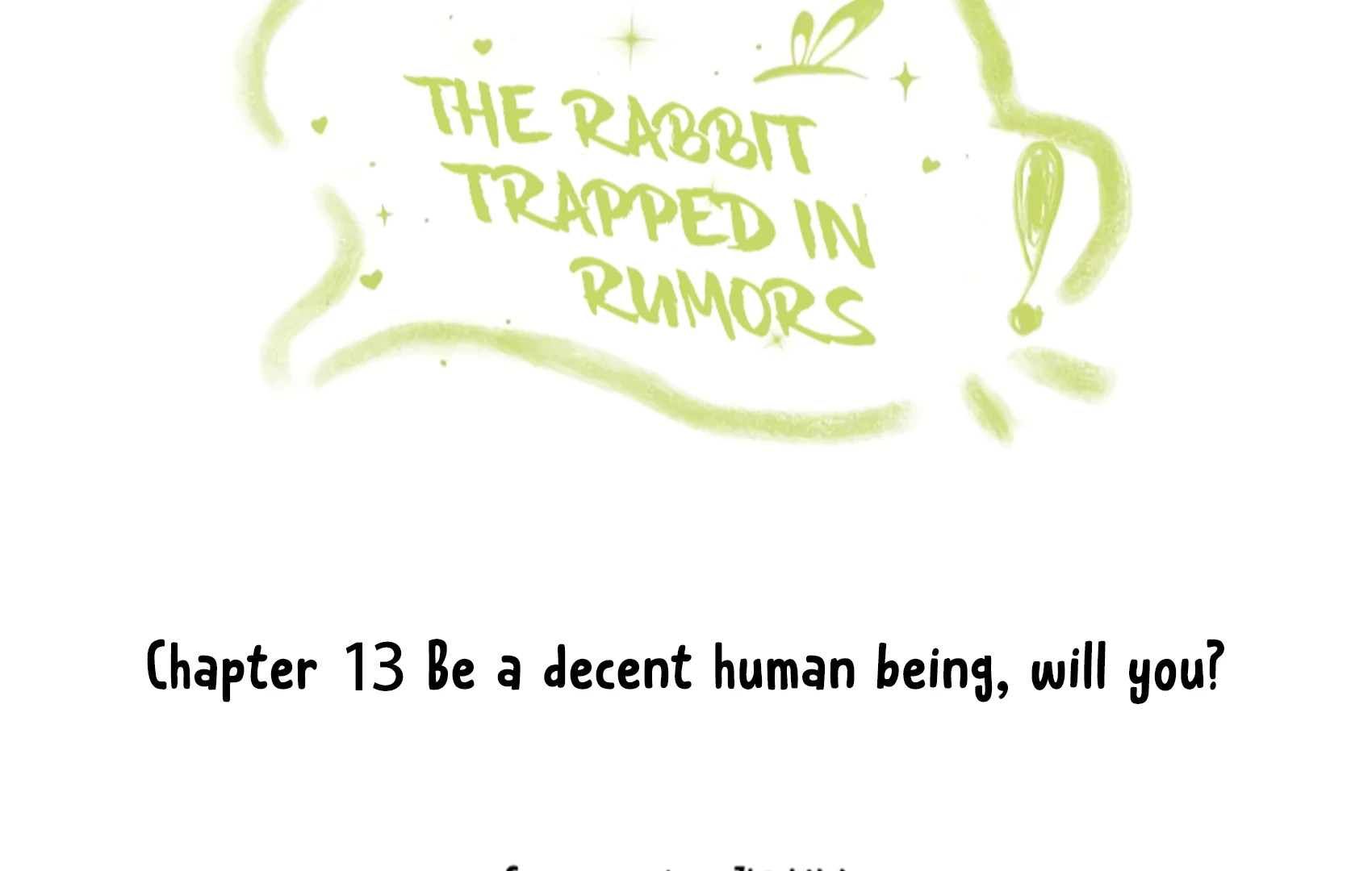 The Rabbit Trapped In Rumors Chapter 13 - page 5