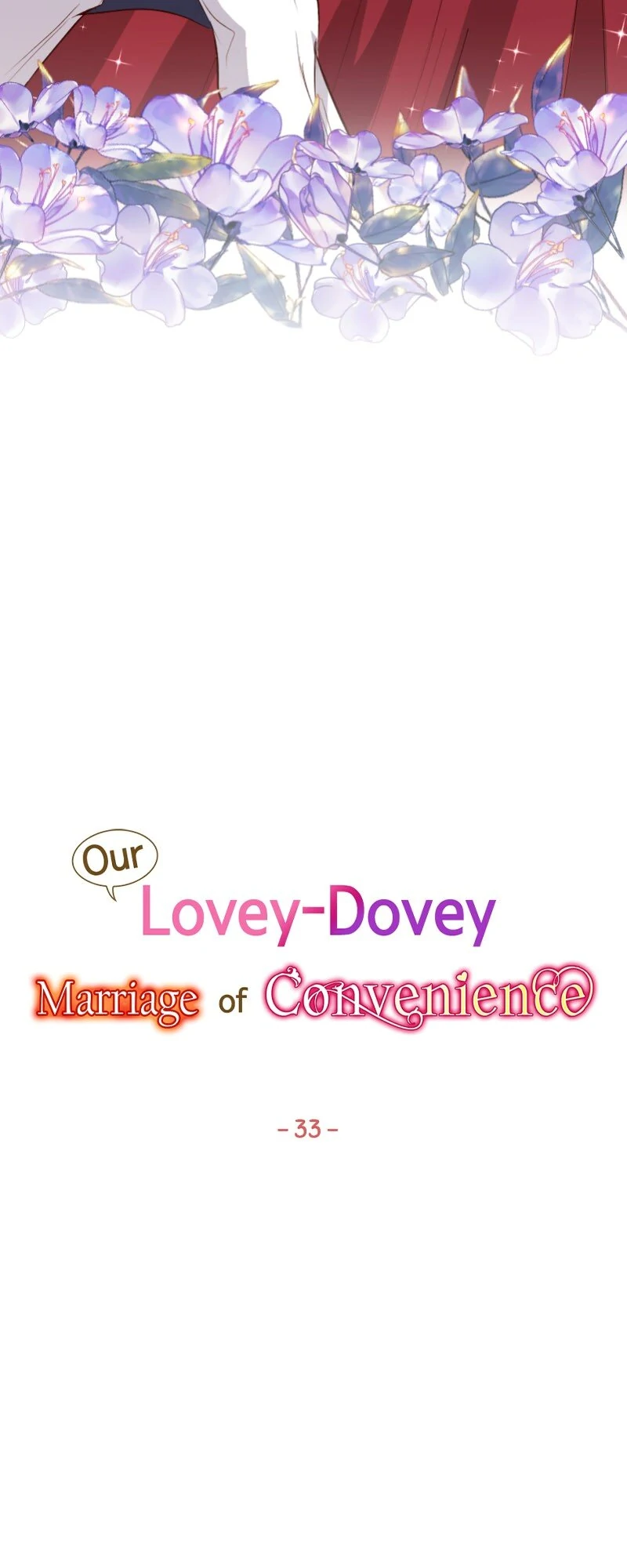 Our Lovey-Dovey Marriage of Convenience Chapter 33 - page 3