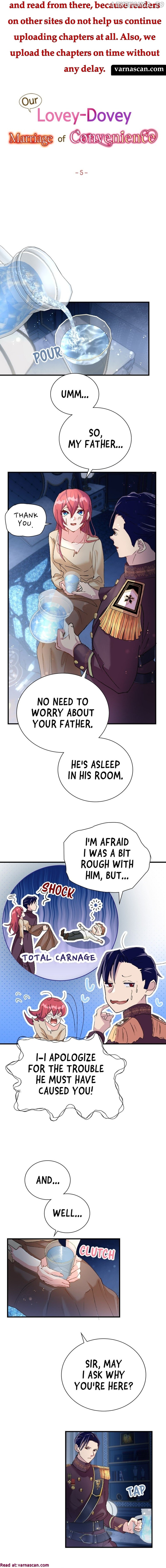 Our Lovey-Dovey Marriage of Convenience Chapter 5 - page 4