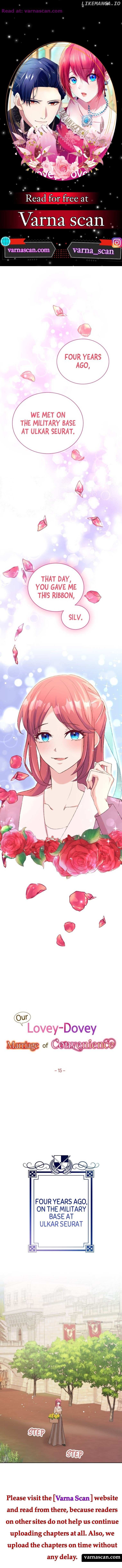 Our Lovey-Dovey Marriage of Convenience Chapter 15 - page 1