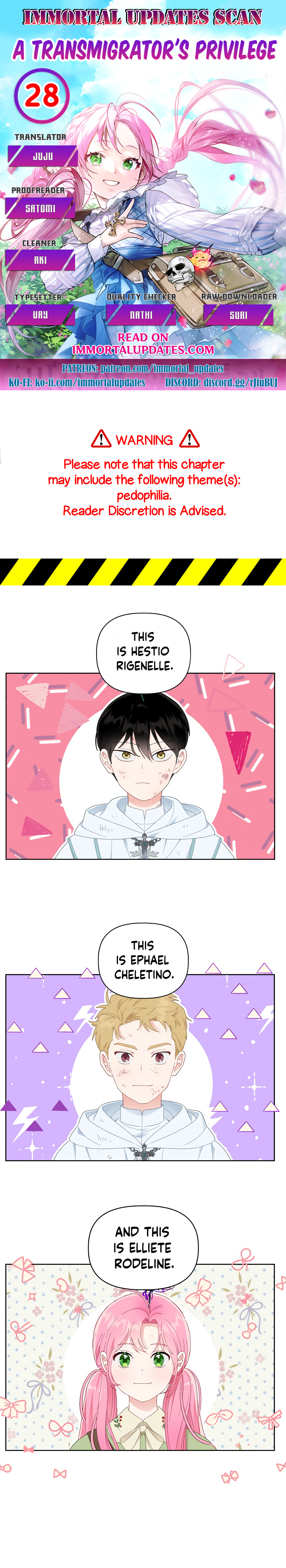 The Perks of Being an S-Class Heroine chapter 28 - page 1