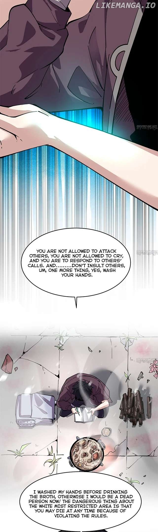 I Can See the Forbidden Zone Rules Chapter 2 - page 12
