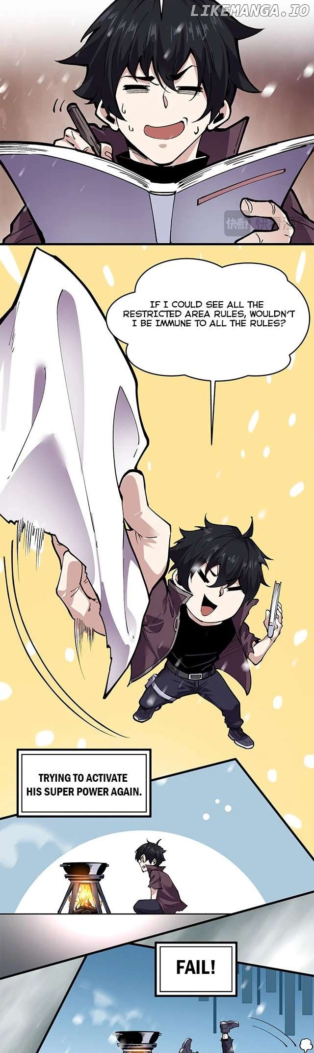 I Can See the Forbidden Zone Rules Chapter 2 - page 13