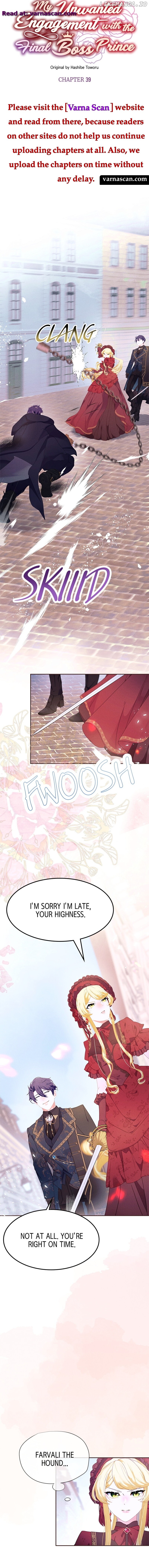 My Unwanted Engagement with the Final Boss Prince Chapter 39 - page 3