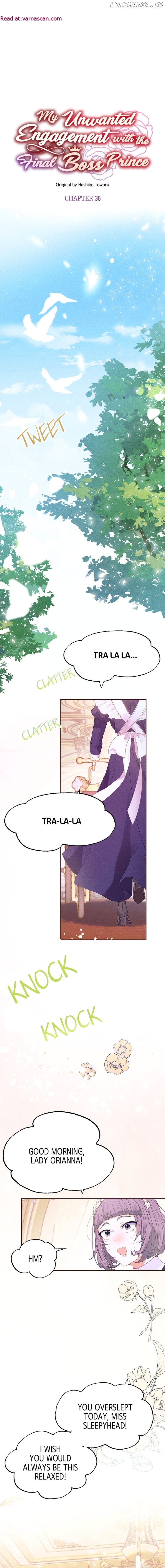 My Unwanted Engagement with the Final Boss Prince Chapter 36 - page 2