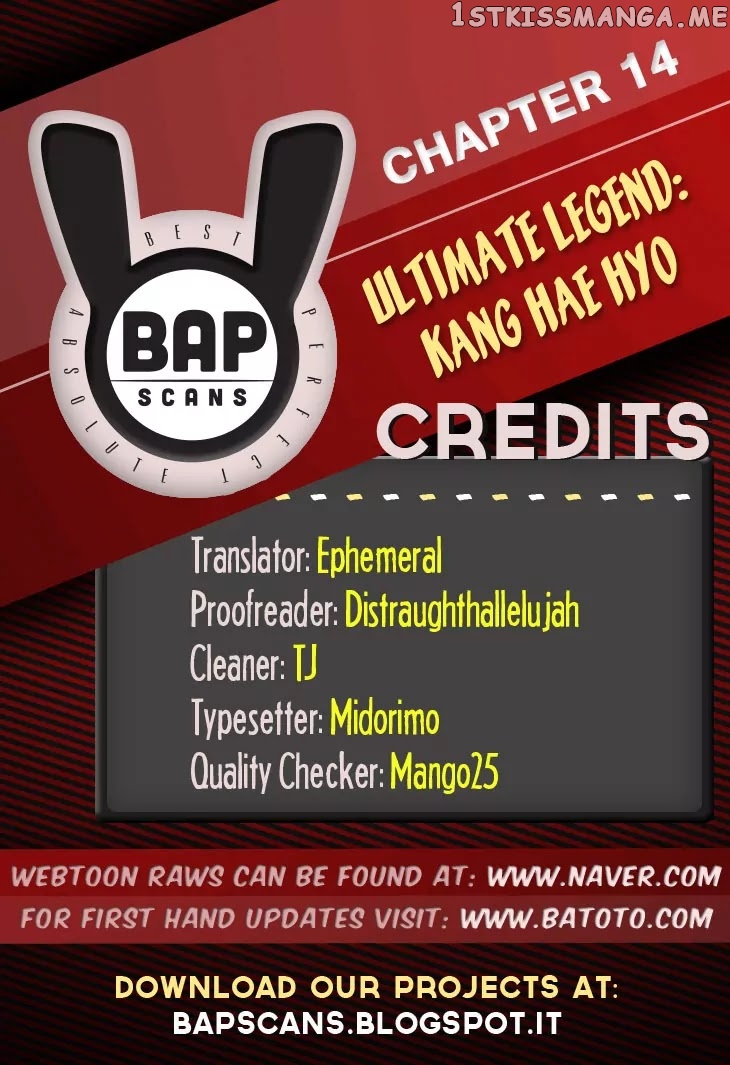 Ultimate Legend: Kang Hae Hyo chapter 14 - page 1