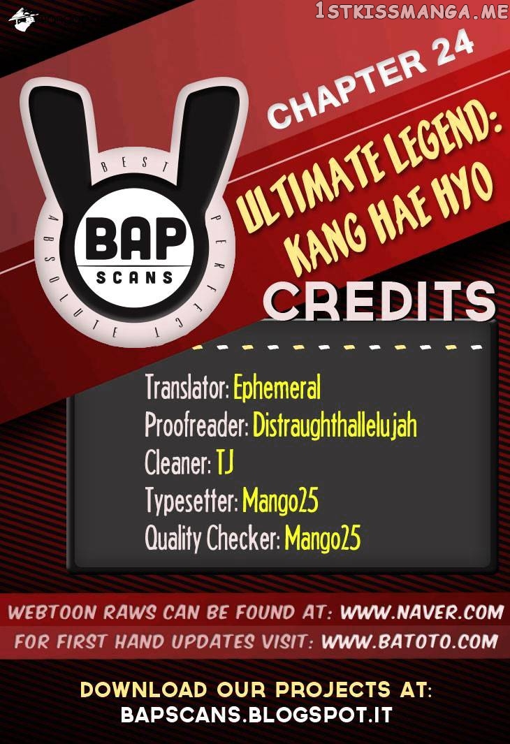 Ultimate Legend: Kang Hae Hyo chapter 24 - page 1