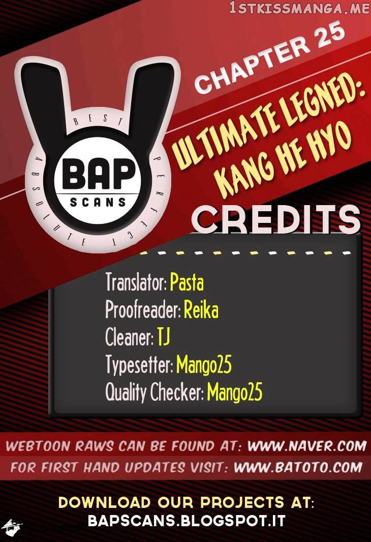 Ultimate Legend: Kang Hae Hyo chapter 25 - page 1