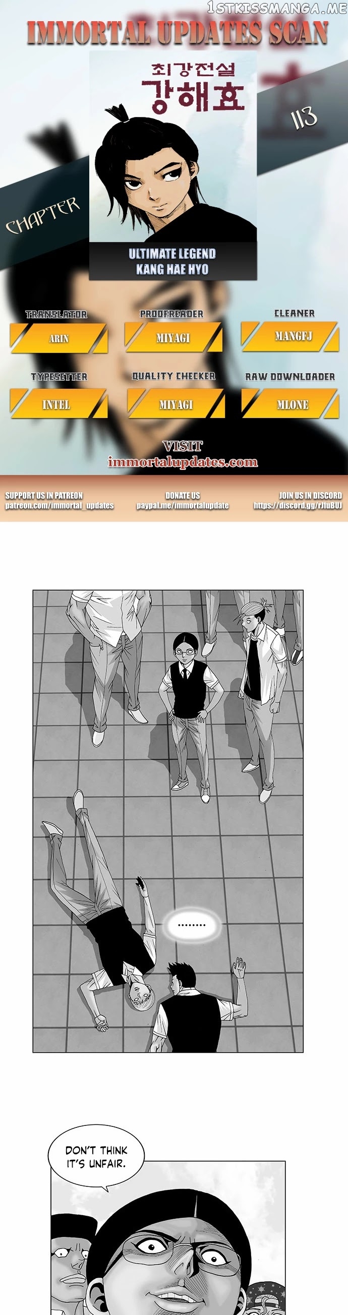 Ultimate Legend: Kang Hae Hyo chapter 113 - page 1