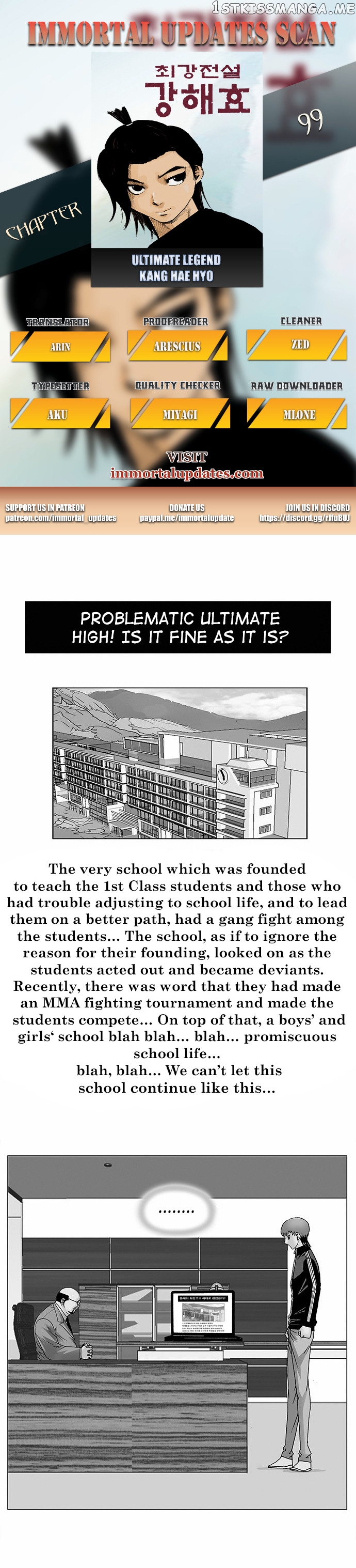 Ultimate Legend: Kang Hae Hyo chapter 99 - page 1