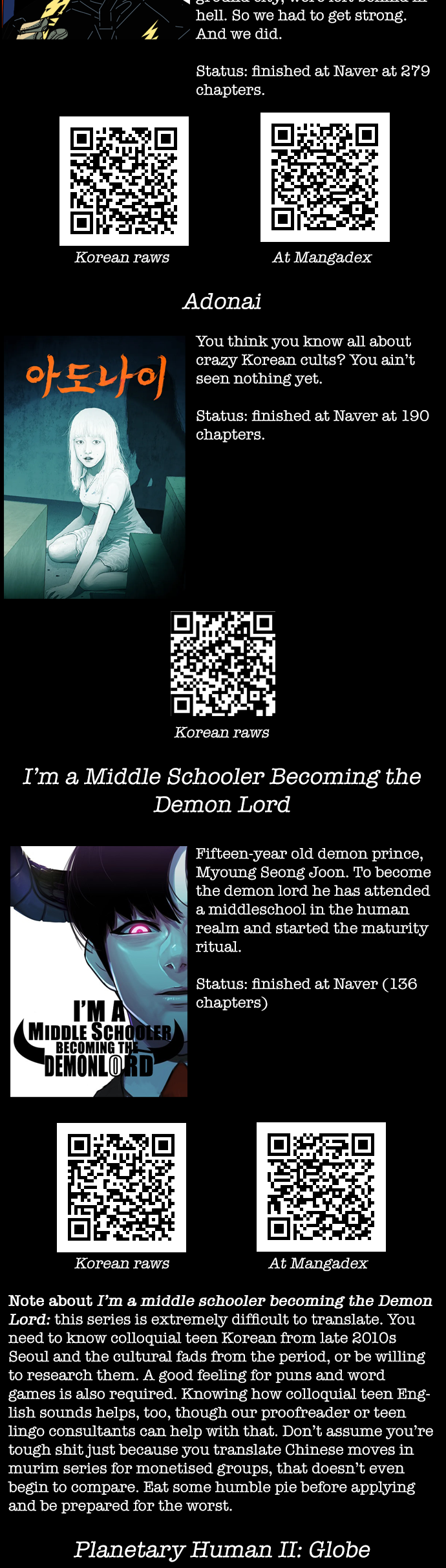 Planetary Human Ii: Globe chapter 6 - page 48