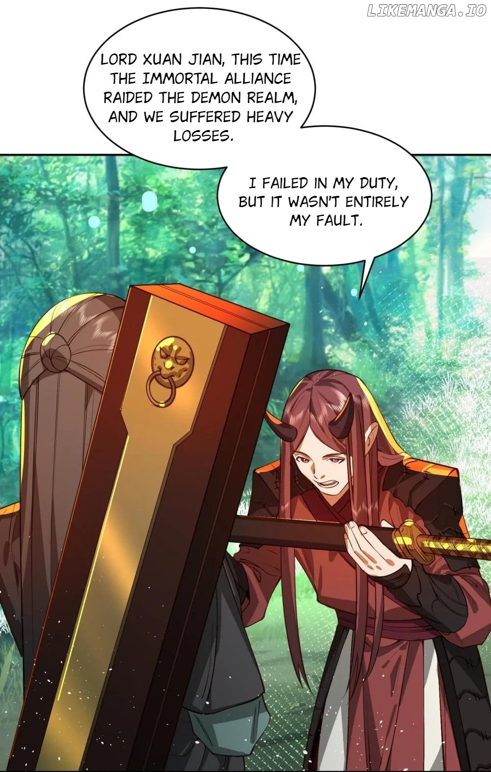 It’s Just Fortune-Telling. How Did the Nine-Tailed Demon Emperor Become My Wife? Chapter 32 - page 35