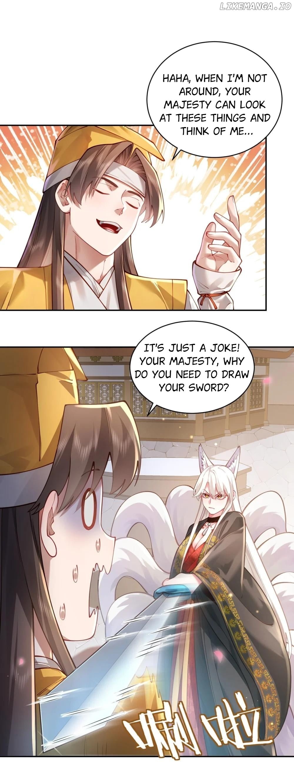 It’s Just Fortune-Telling. How Did the Nine-Tailed Demon Emperor Become My Wife? Chapter 31 - page 14