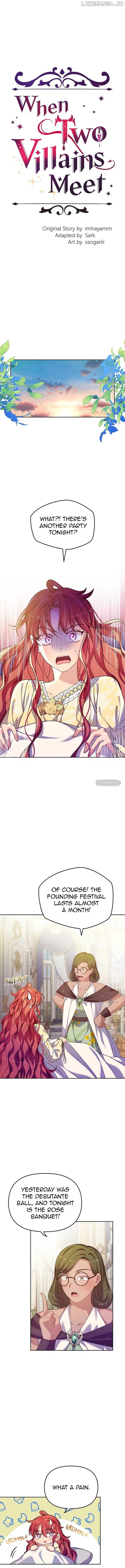 When Villainess And Villain Meet Chapter 31 - page 3