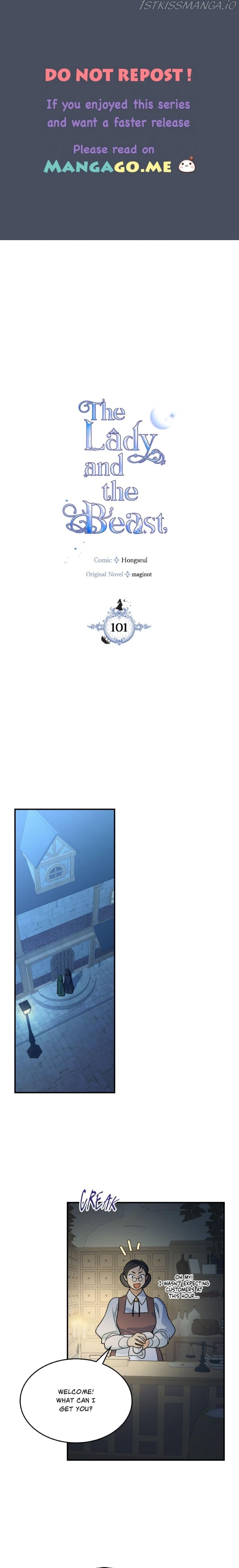The Lady and the Beast Chapter 101 - page 1