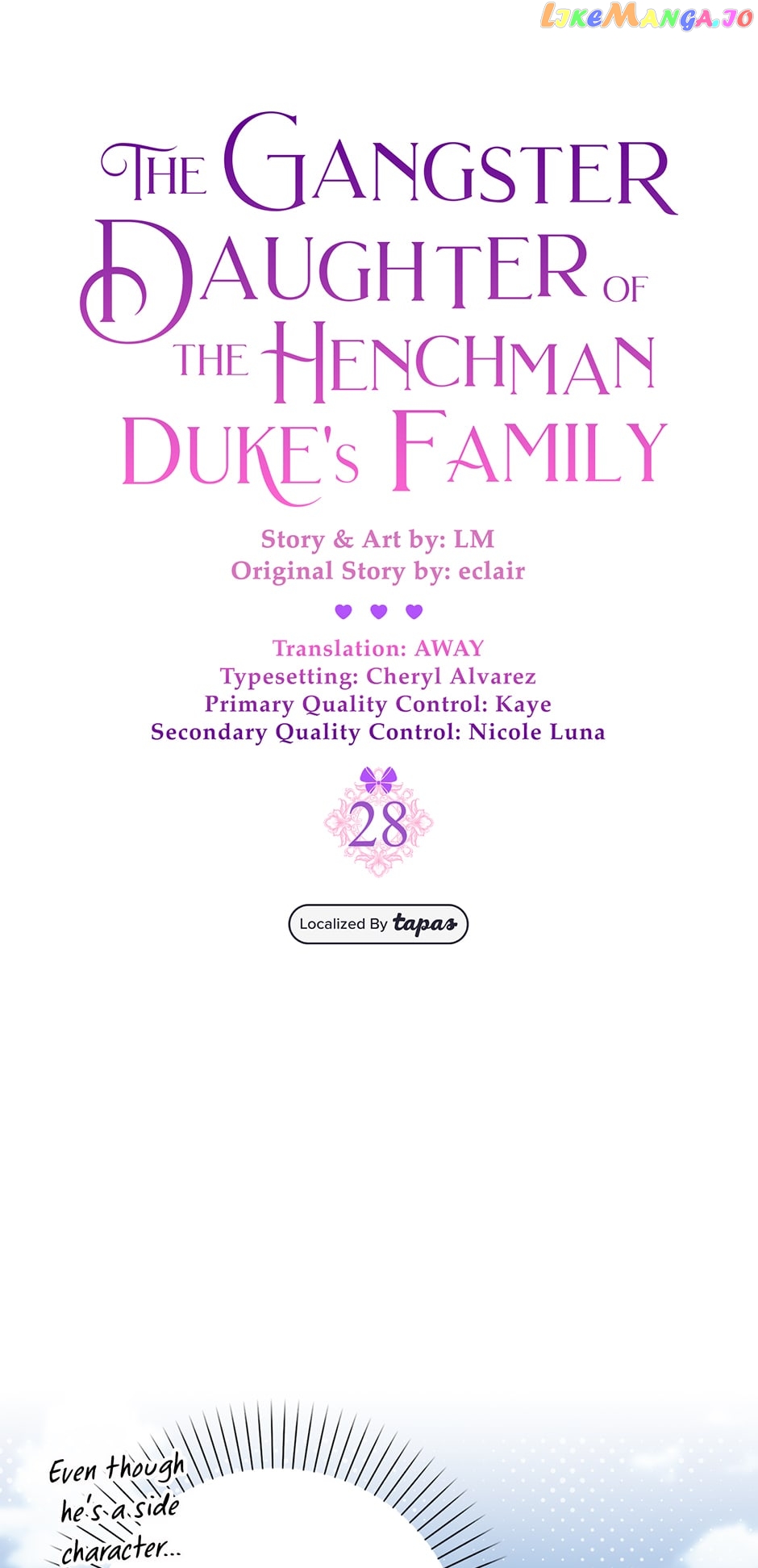 The Gangster Daughter of the Henchman Duke's Family Chapter 28 - page 4
