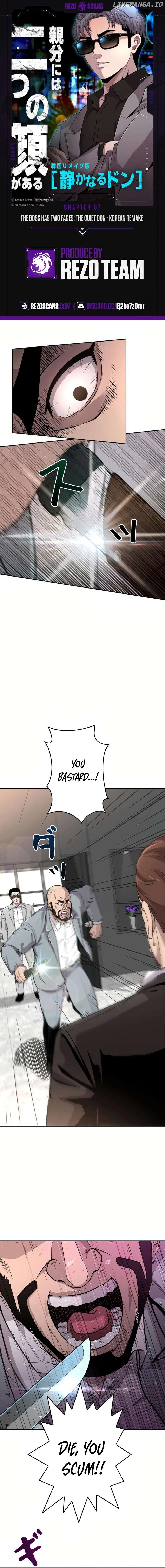 The Boss Has Two Faces – The Silent Don (Webtoon) Chapter 7 - page 1