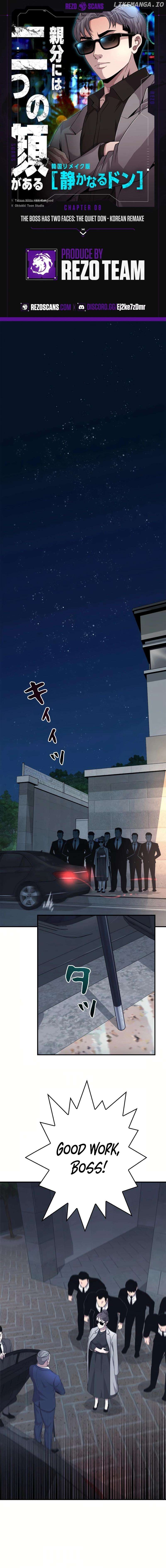 The Boss Has Two Faces – The Silent Don (Webtoon) Chapter 8 - page 1