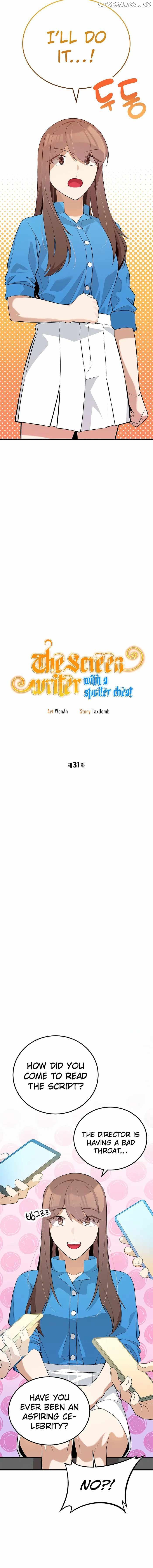 Drama Writer Who Reads Spoilers Chapter 31 - page 6