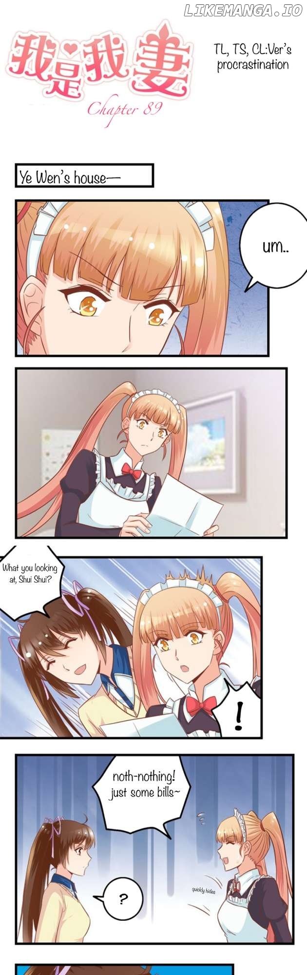I Am My Wife Chapter 89 - page 1