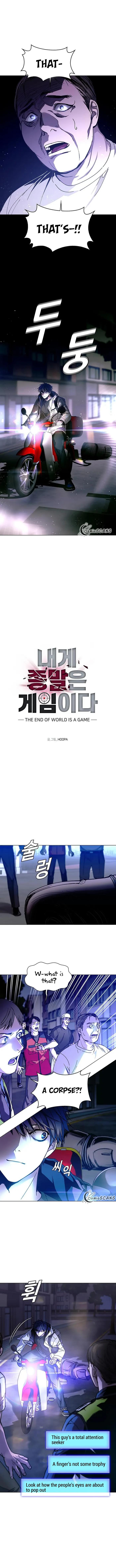 The End of the World is Just a Game to Me Chapter 4 - page 1