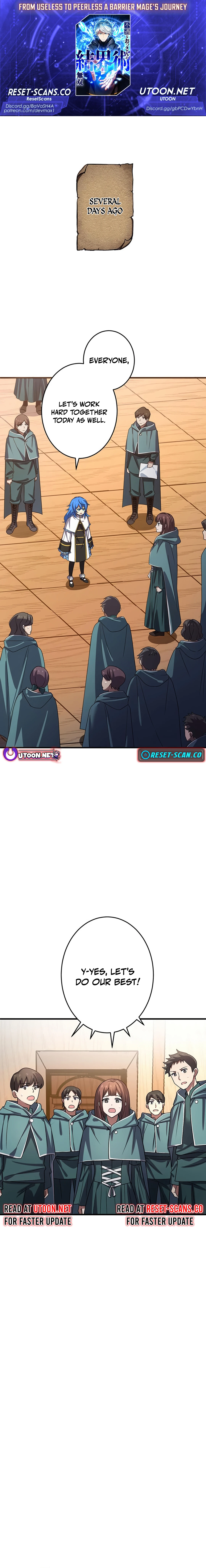 From Useless to Peerless: A Barrier Mage's Journey Chapter 10 - page 1
