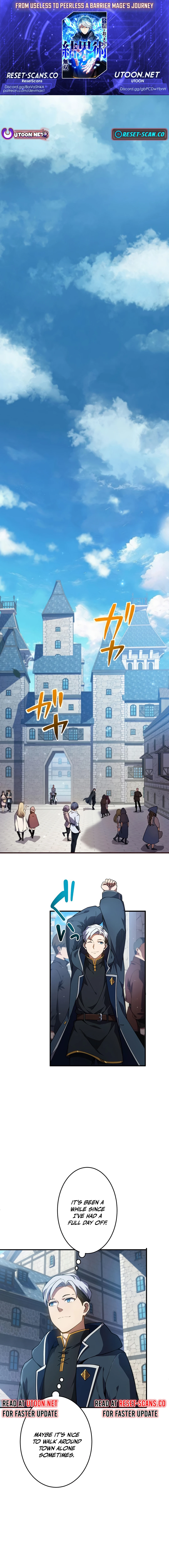 From Useless to Peerless: A Barrier Mage's Journey Chapter 16 - page 1