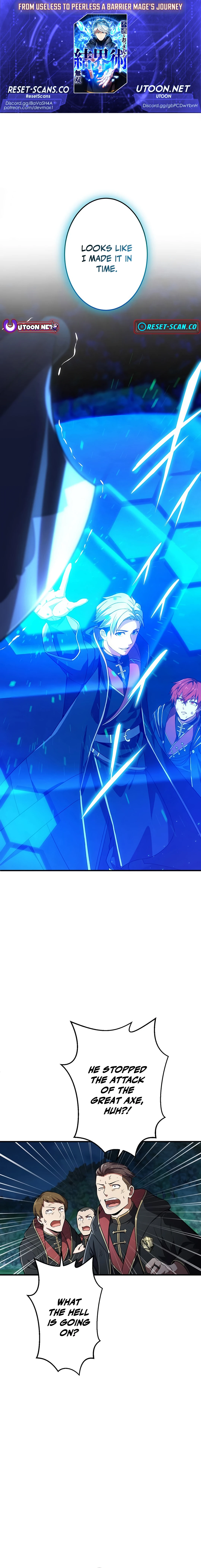 From Useless to Peerless: A Barrier Mage's Journey Chapter 15 - page 1