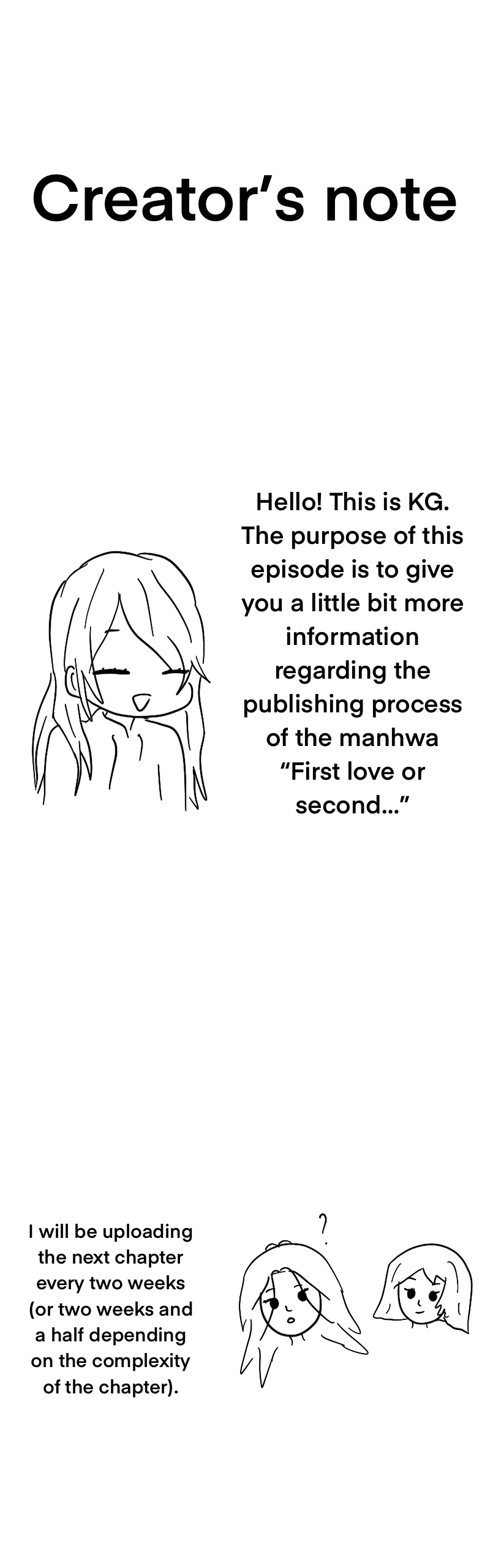 First love or second… Chapter 1.1 - page 1