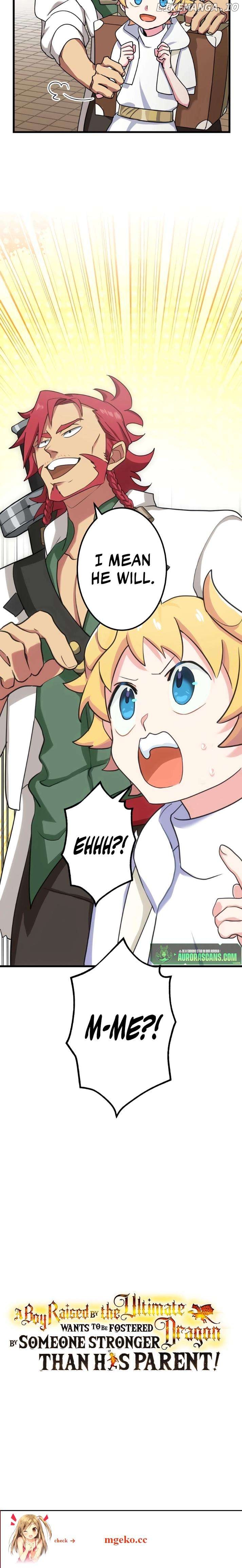 A Boy Raised by the Ultimate Dragon Wants to Be Fostered by Someone Stronger Than His Parent! Chapter 5 - page 11